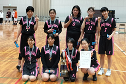 優勝した女子　ラリーガールズ